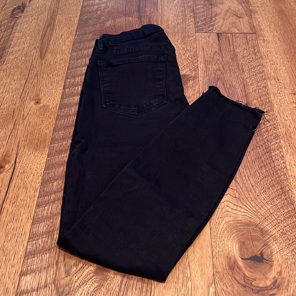 Frame Denim Woman’s Black Le Skinny De Jeanne Jeans Size 26
